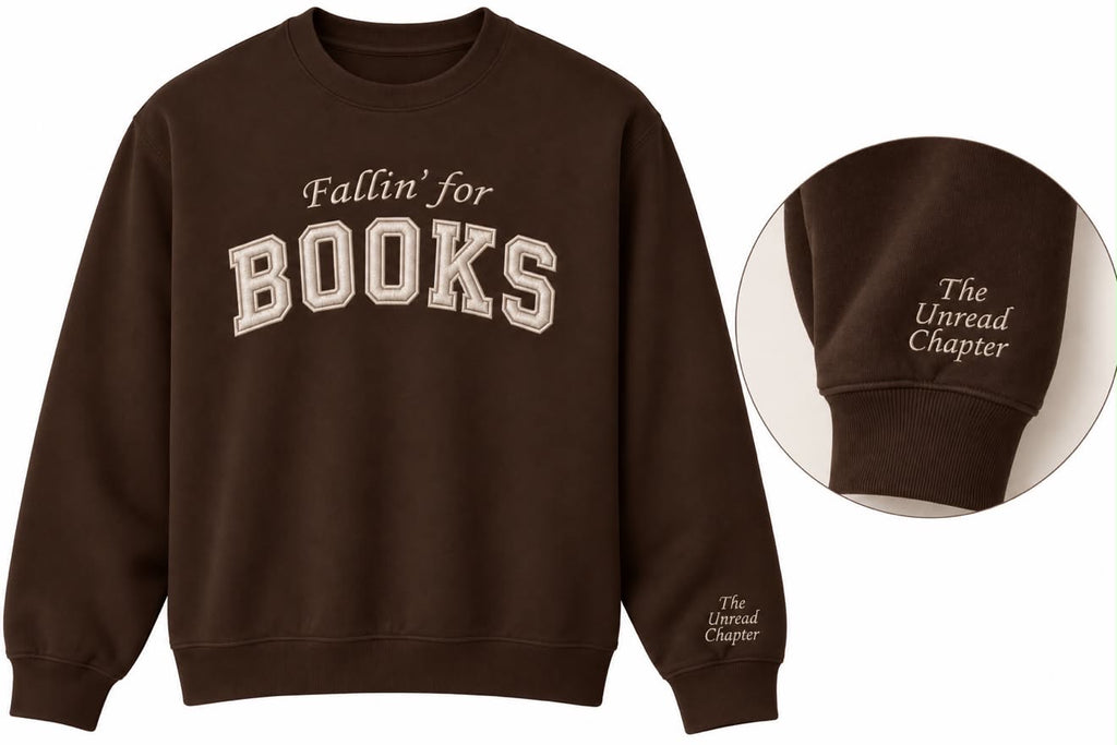 PRE- ORDER * Fallin' for Books- Crewneck Sweatshirts